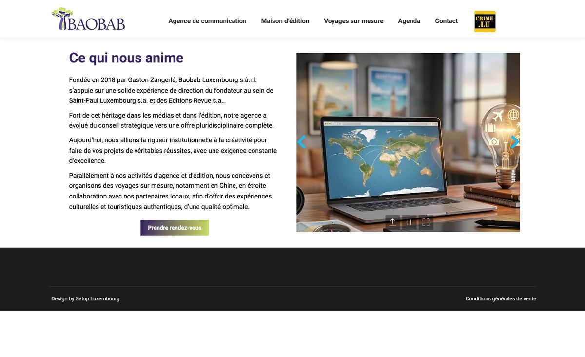 Voir le site Baobab Luxembourg